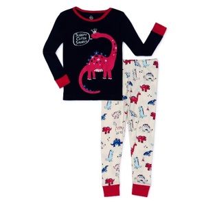 NWT Toddler Girls' Dino Cotton Sleep Set